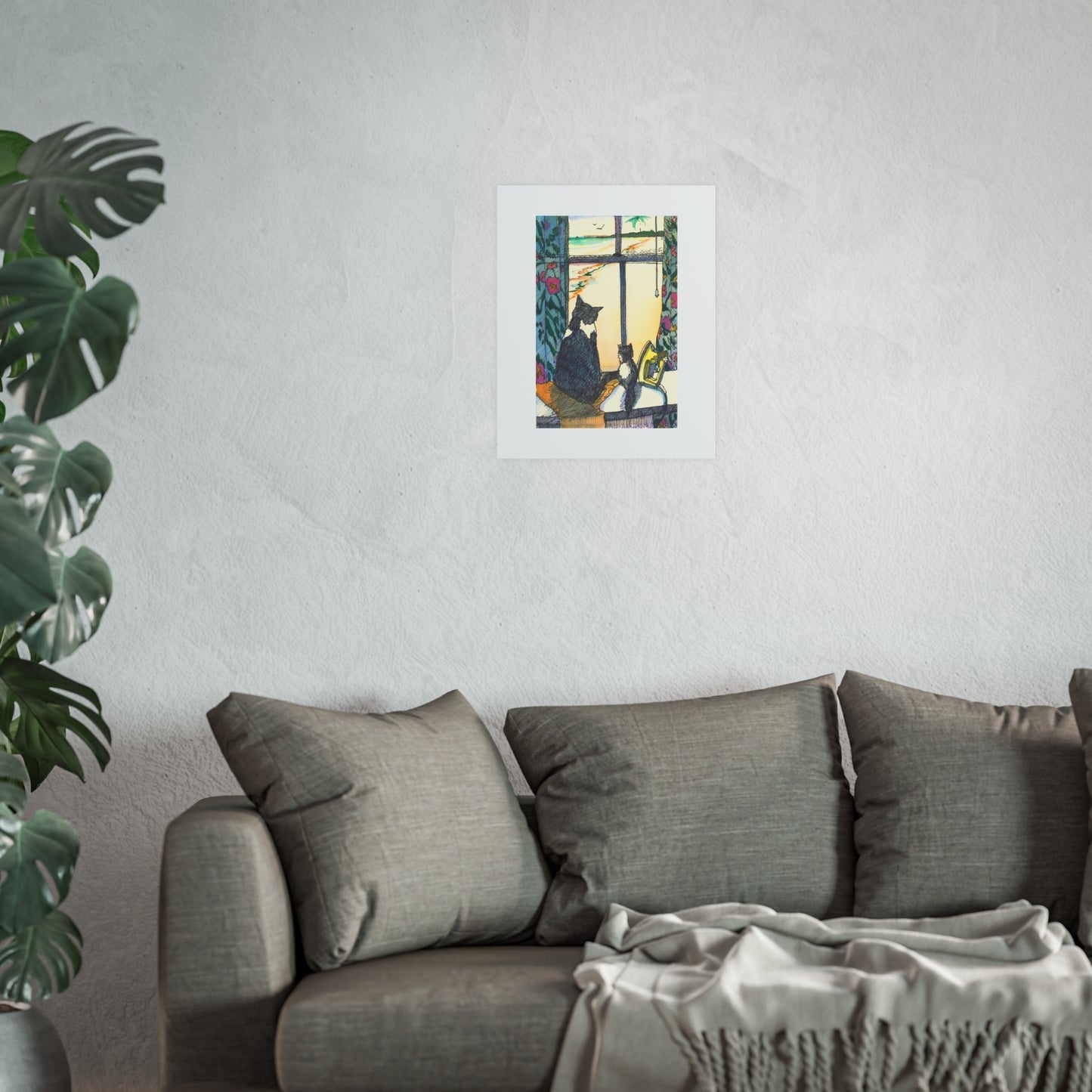 Tropical Kitties - Prints - Various Sizes