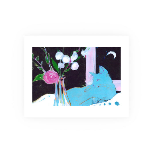 Kitty and Carnation - Prints - Various Sizes