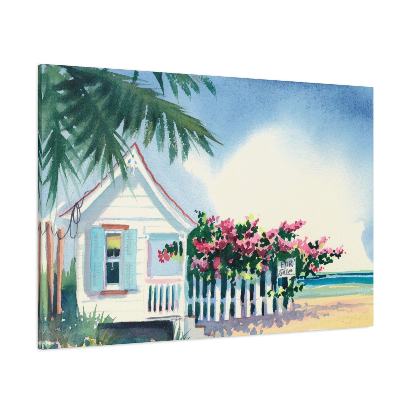 Paradise For Sale - Canvas