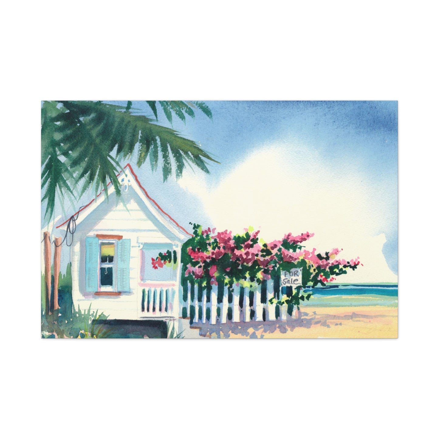 Paradise For Sale - Canvas