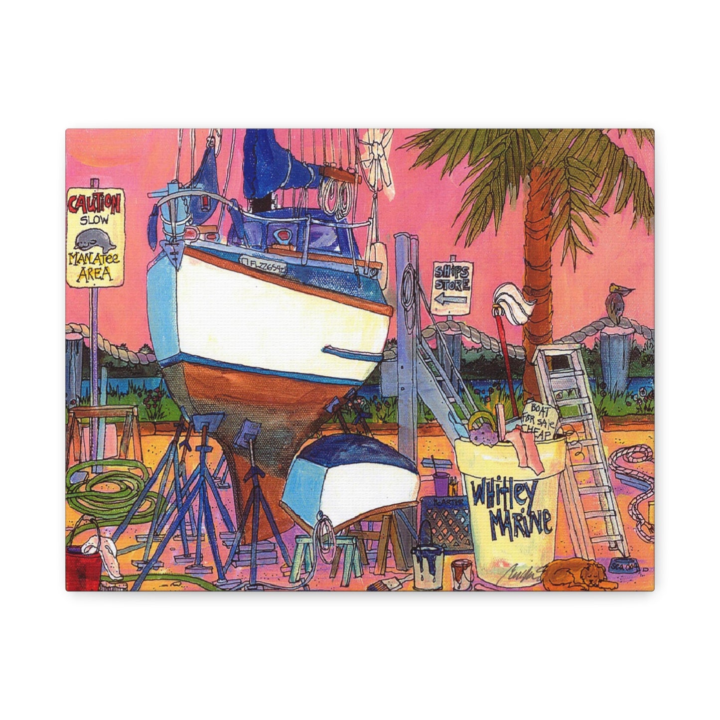 Dry Dock - Canvas