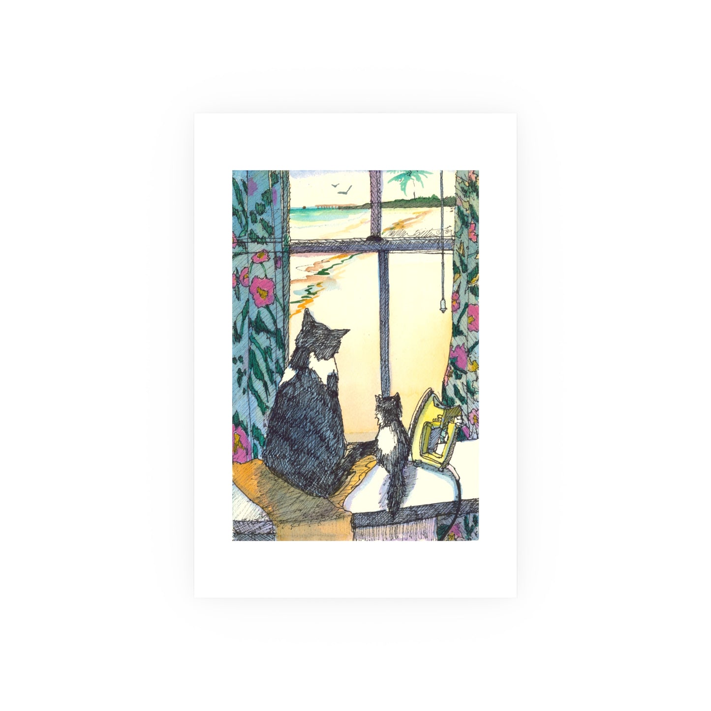 Tropical Kitties - Prints - Various Sizes