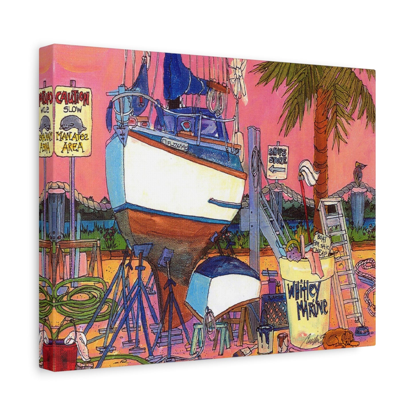 Dry Dock - Canvas
