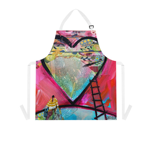 Love is the answer Apron (AOP)