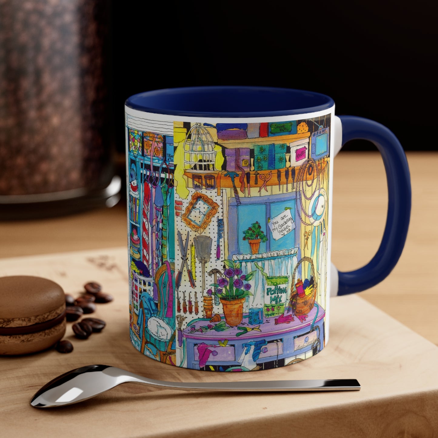 Immaculate Closets Accent Coffee Mug, 11oz