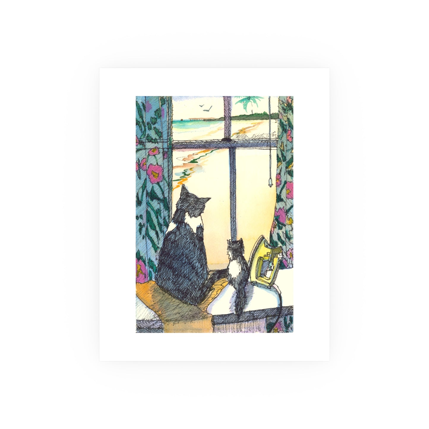 Tropical Kitties - Prints - Various Sizes