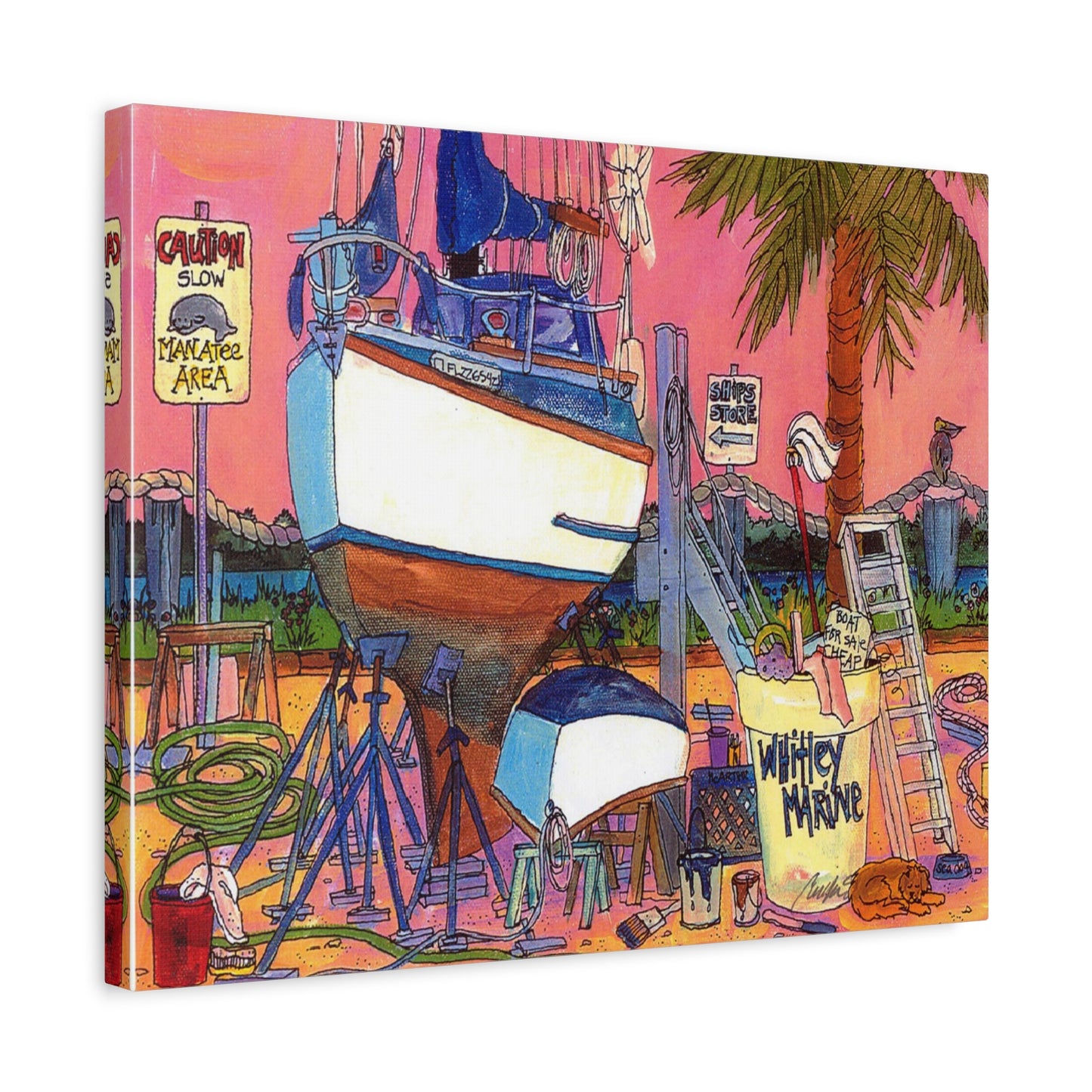 Dry Dock - Canvas