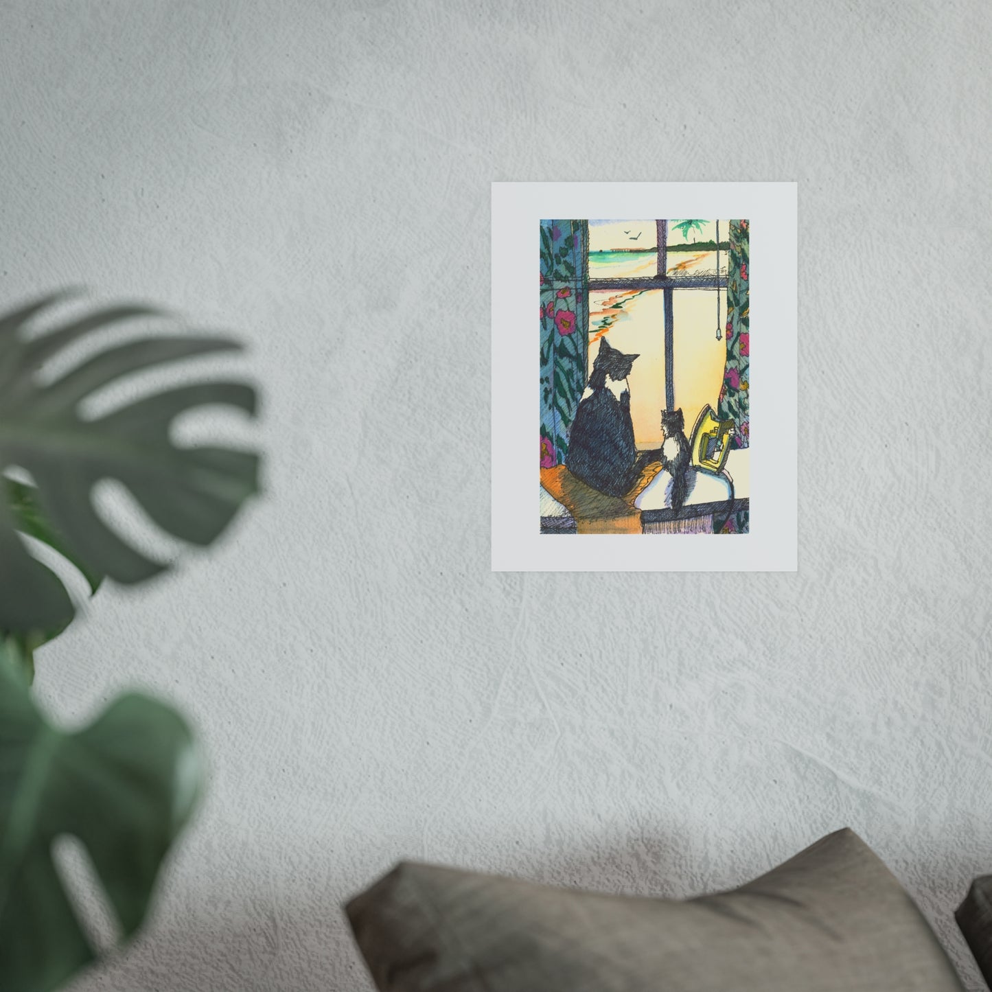 Tropical Kitties - Prints - Various Sizes