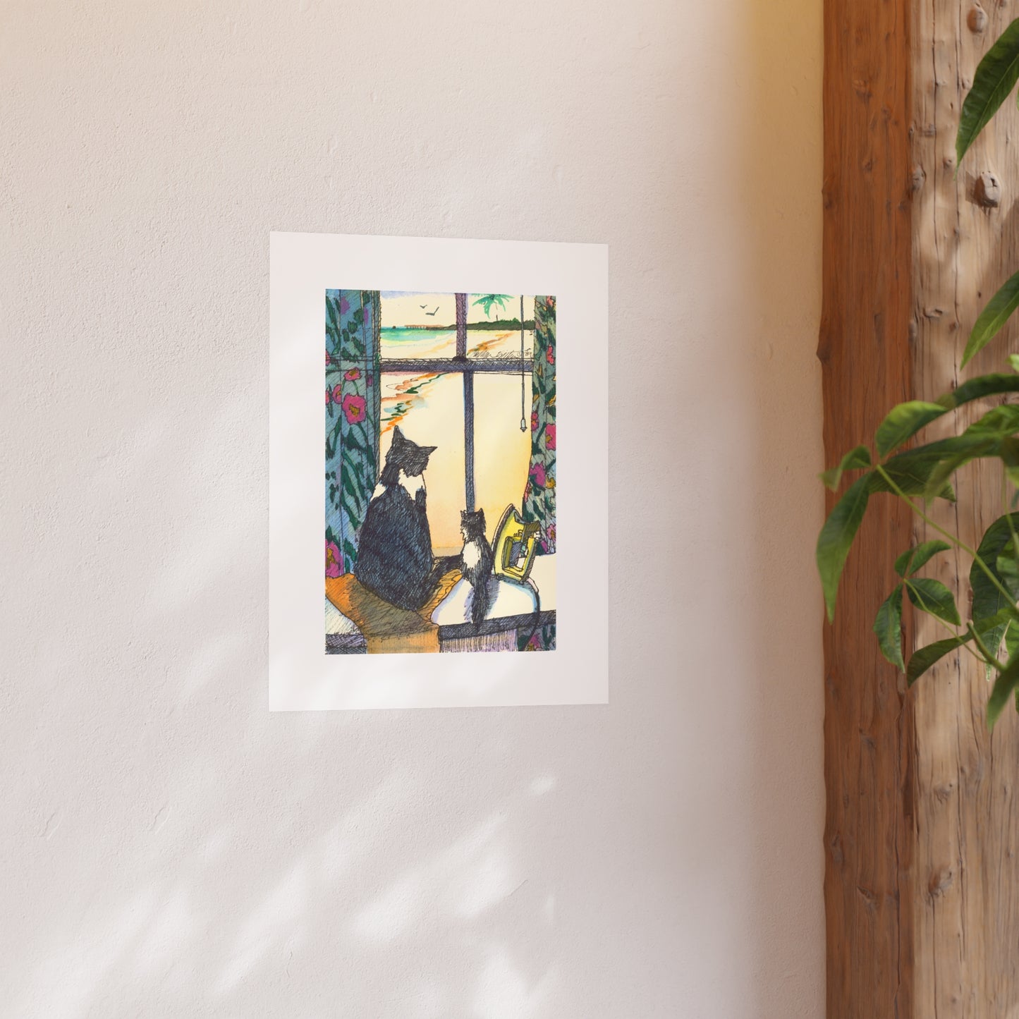 Tropical Kitties - Prints - Various Sizes