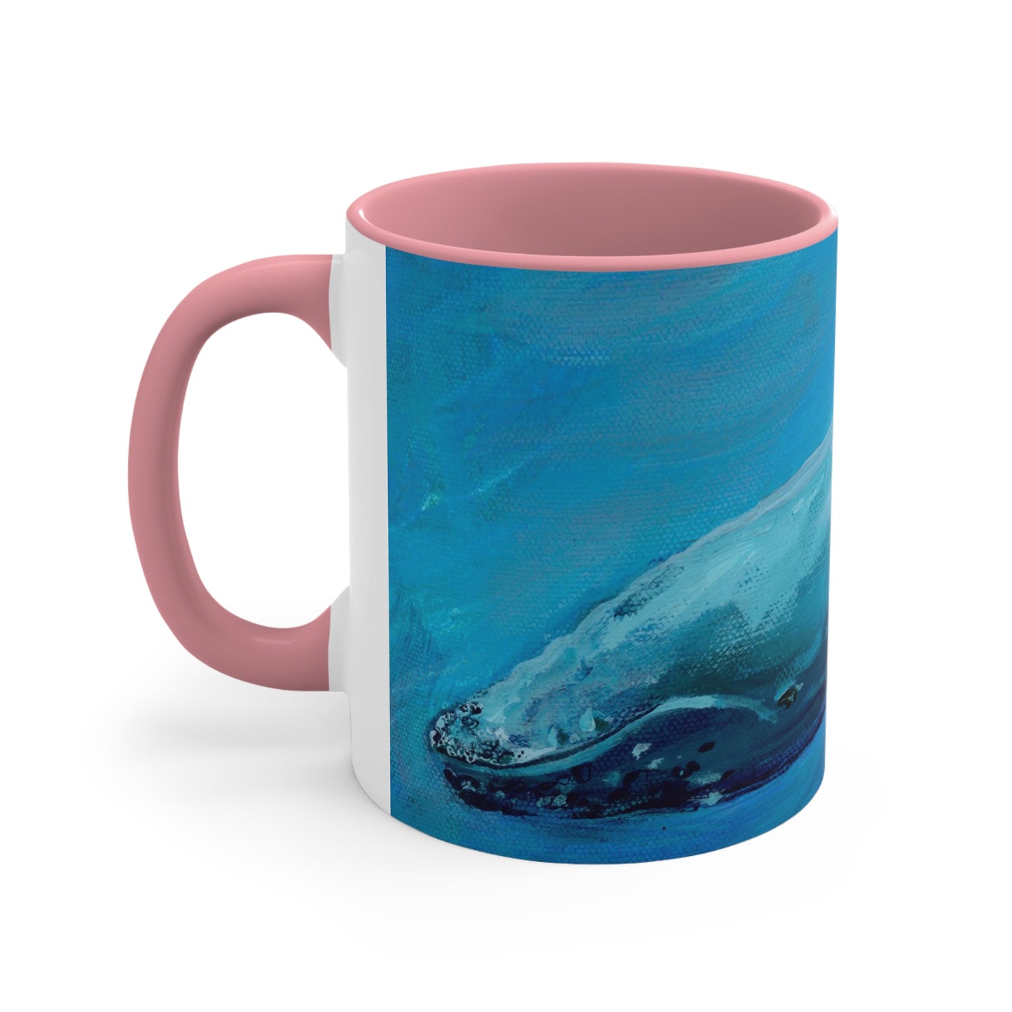 Whales Accent Coffee Mug, 11oz