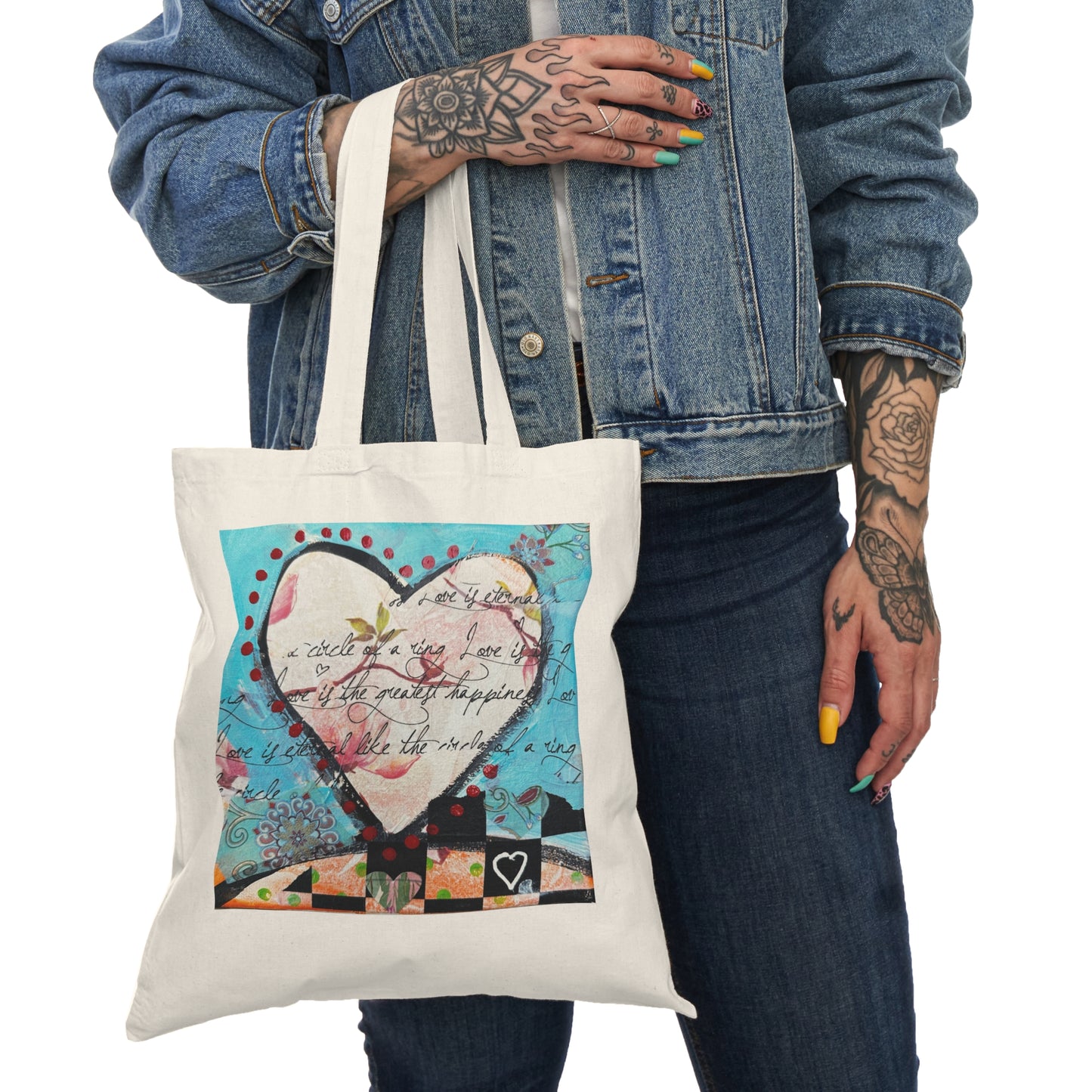 Hearts Tote Bag