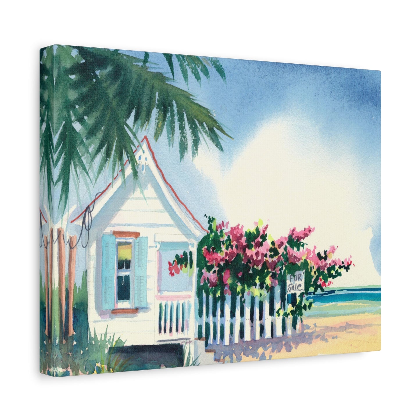 Paradise For Sale - Canvas