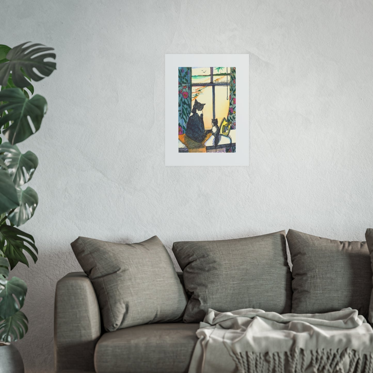Tropical Kitties - Prints - Various Sizes