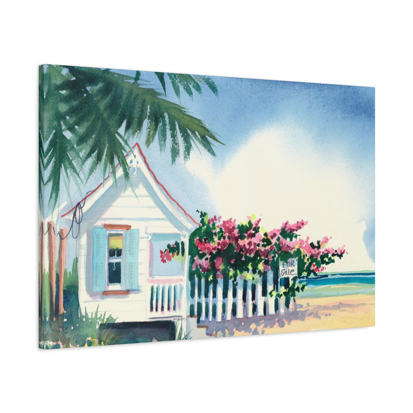 Paradise For Sale - Canvas