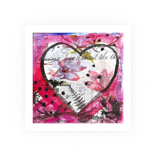 Hearts & Flowers - Prints - Various Sizes
