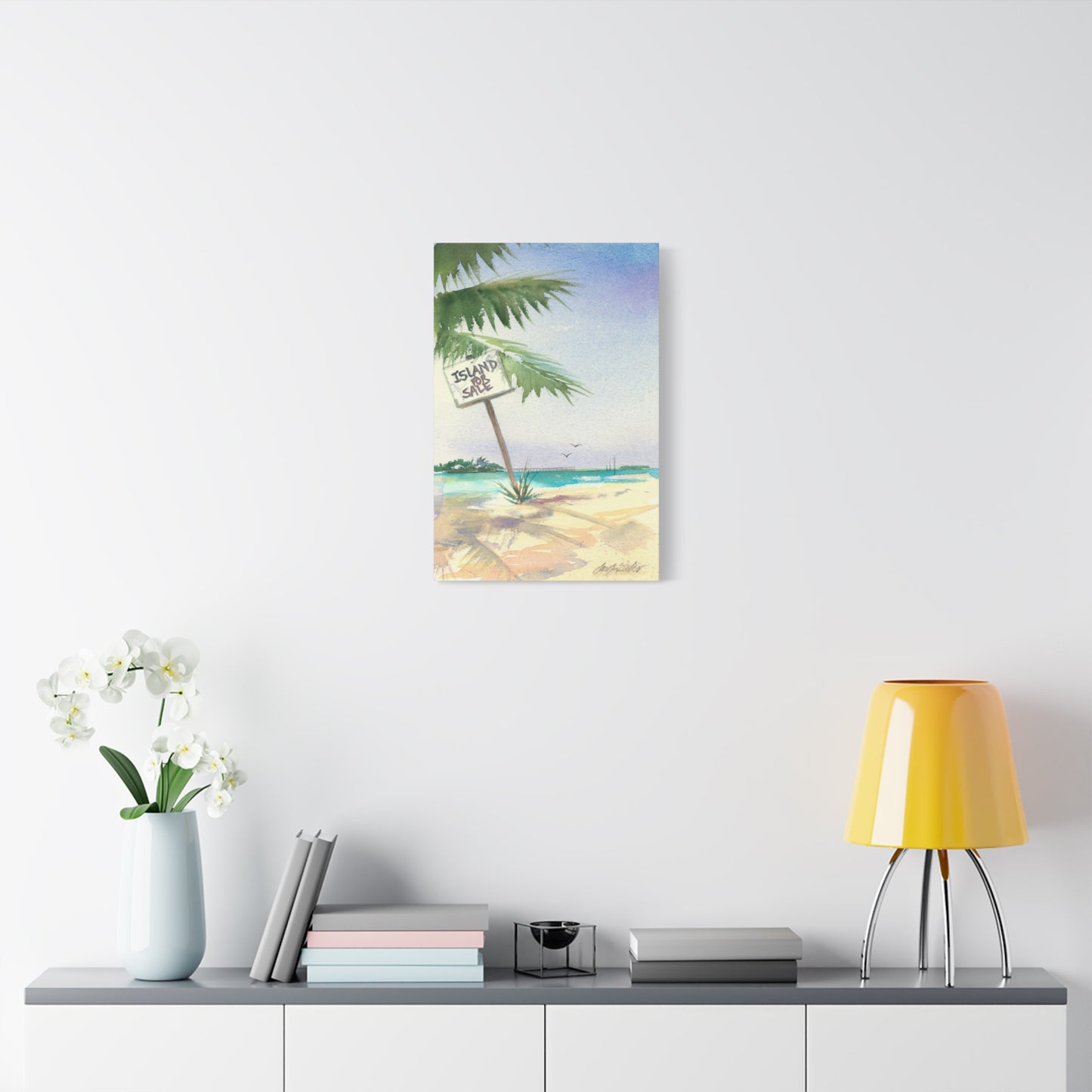 Island for Sale - Canvas