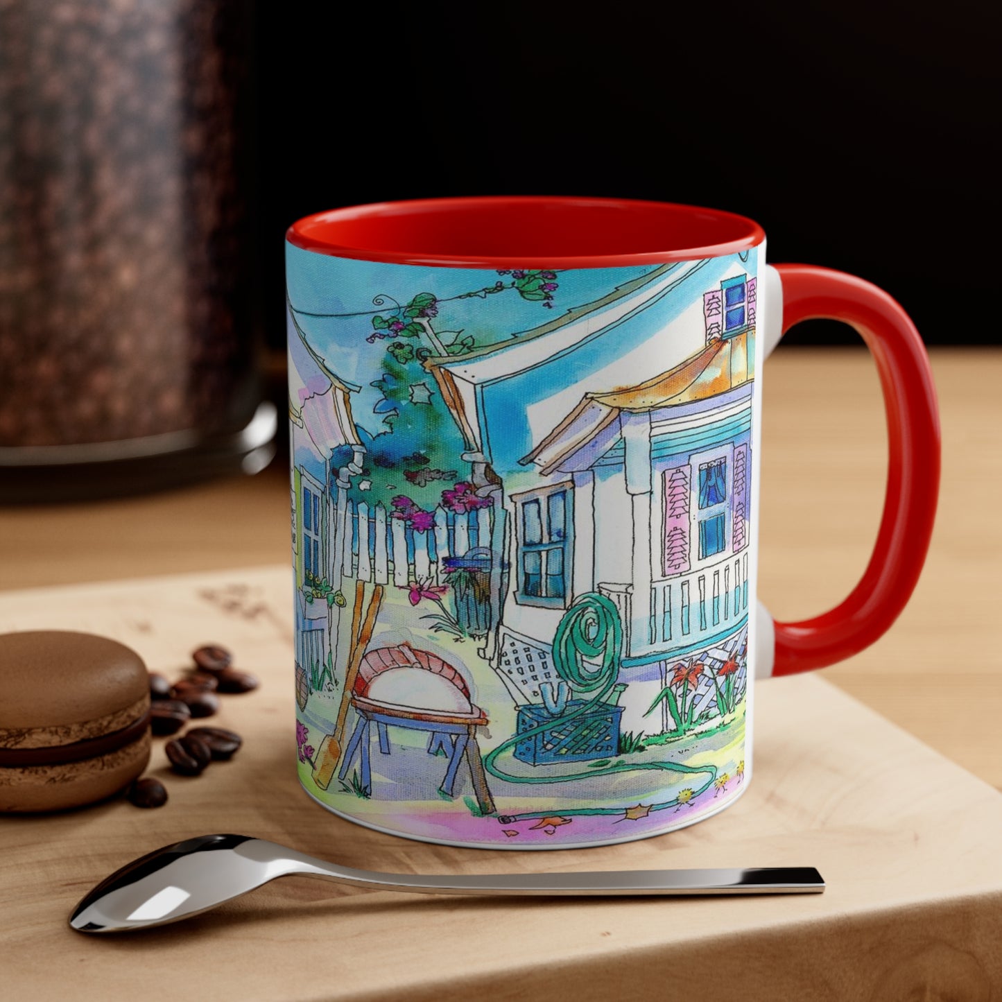 The Cat House Accent Coffee Mug, 11oz