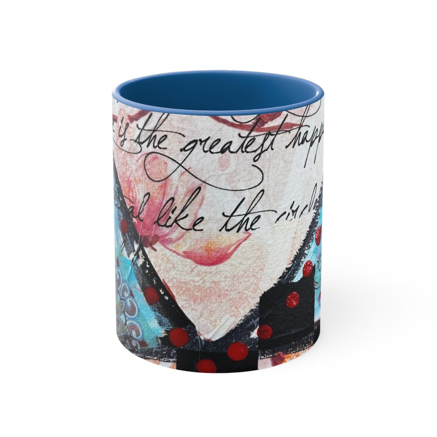Ring of Love Accent Coffee Mug, 11oz