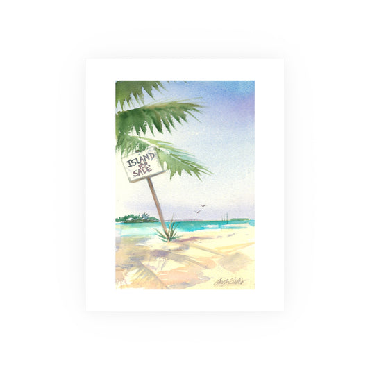 Island for Sale - Prints - Various Sizes