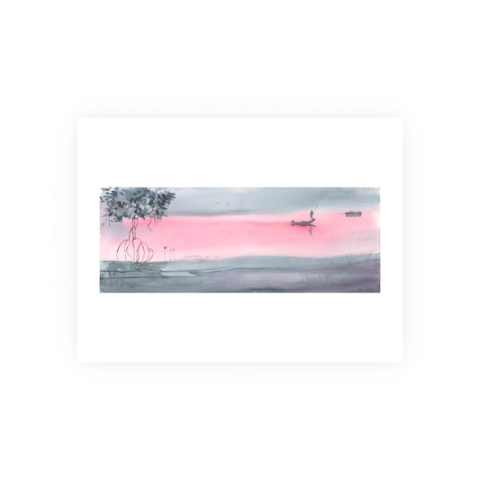 Pink and Grey Dawn - Prints - Various Sizes