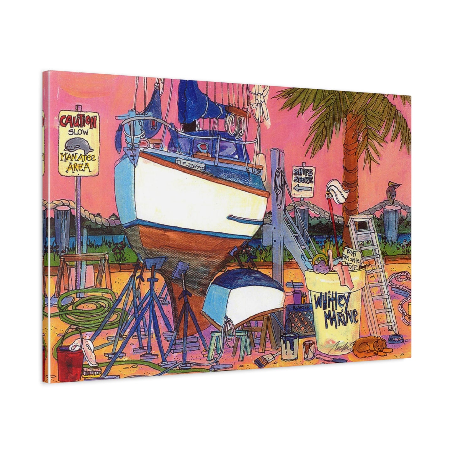 Dry Dock - Canvas