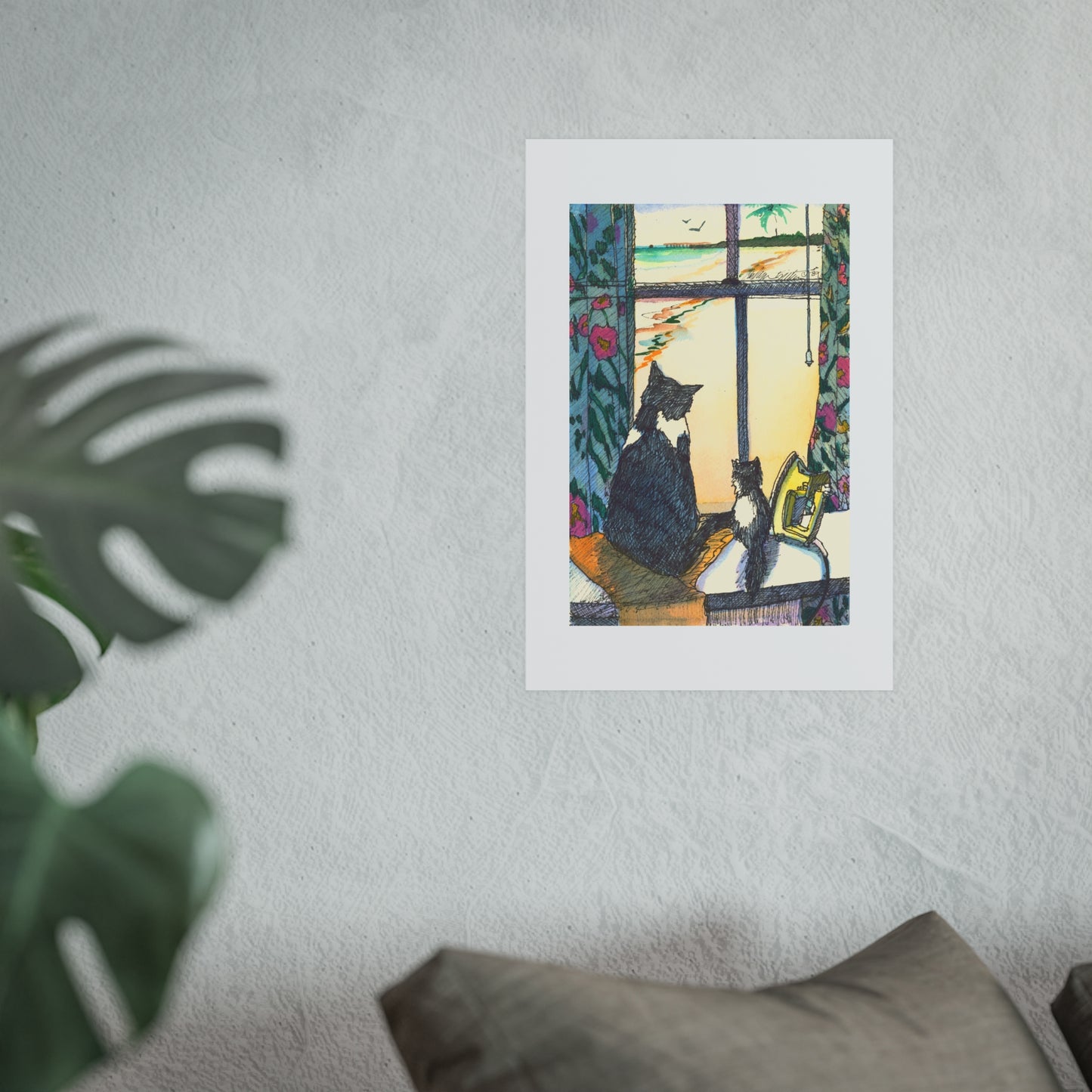 Tropical Kitties - Prints - Various Sizes