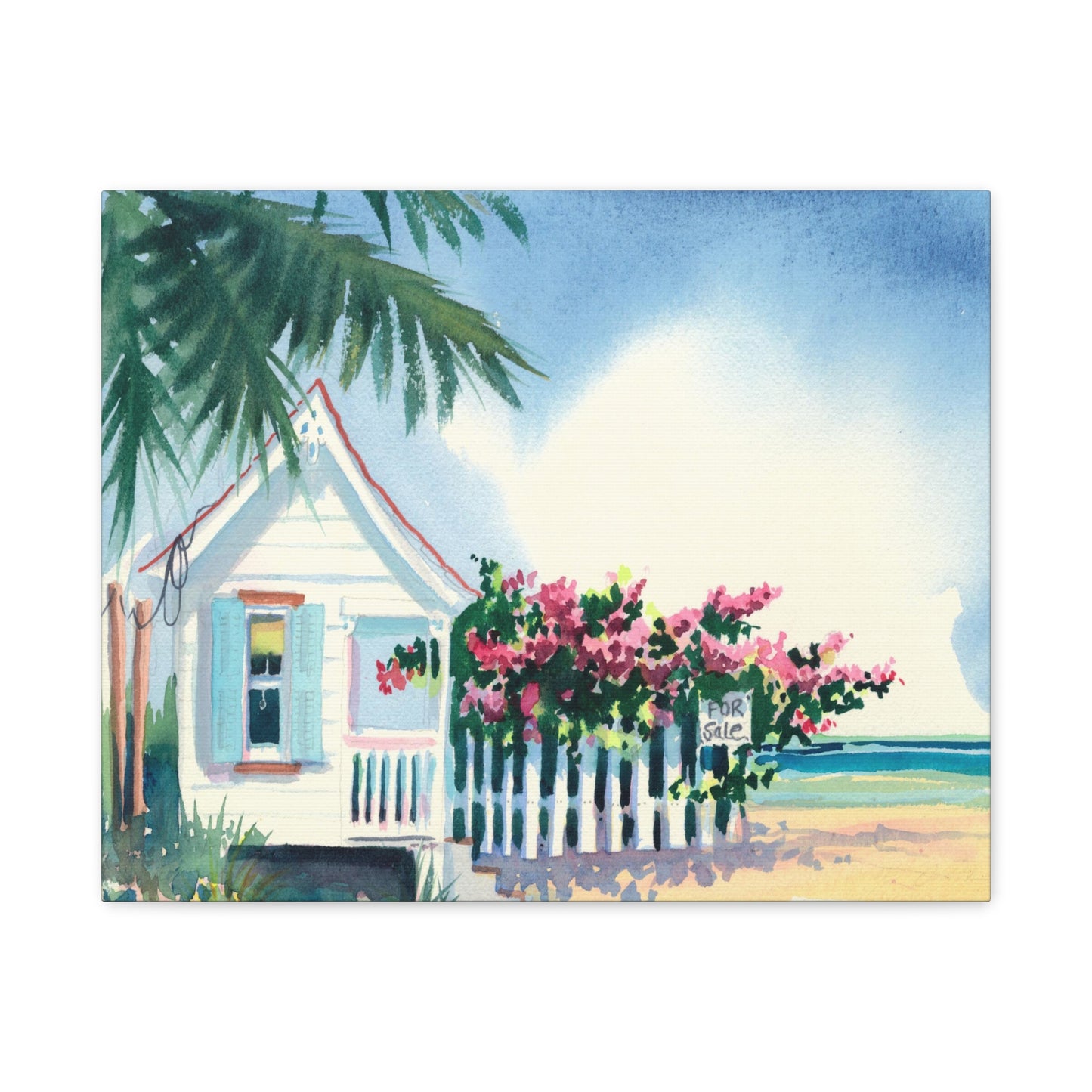 Paradise For Sale - Canvas