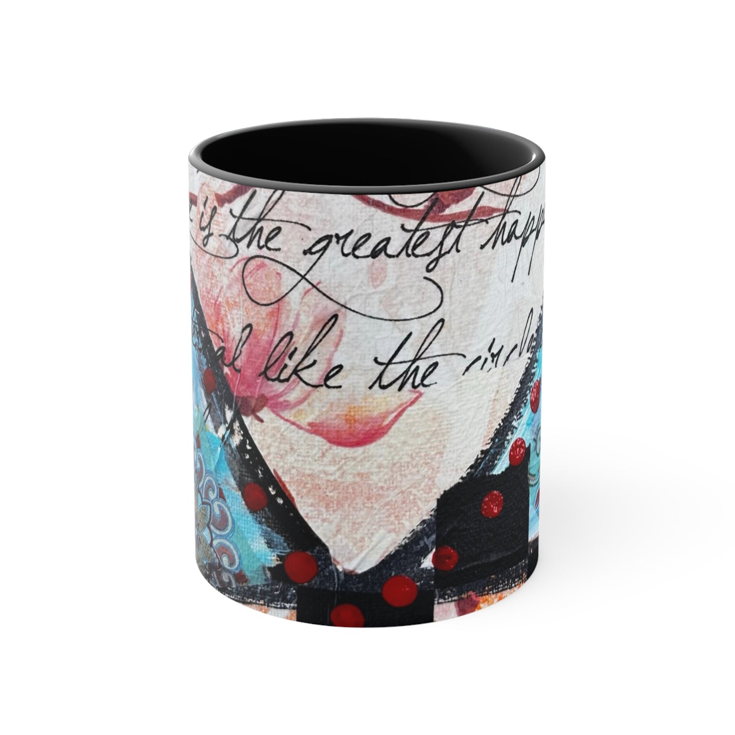 Ring of Love Accent Coffee Mug, 11oz