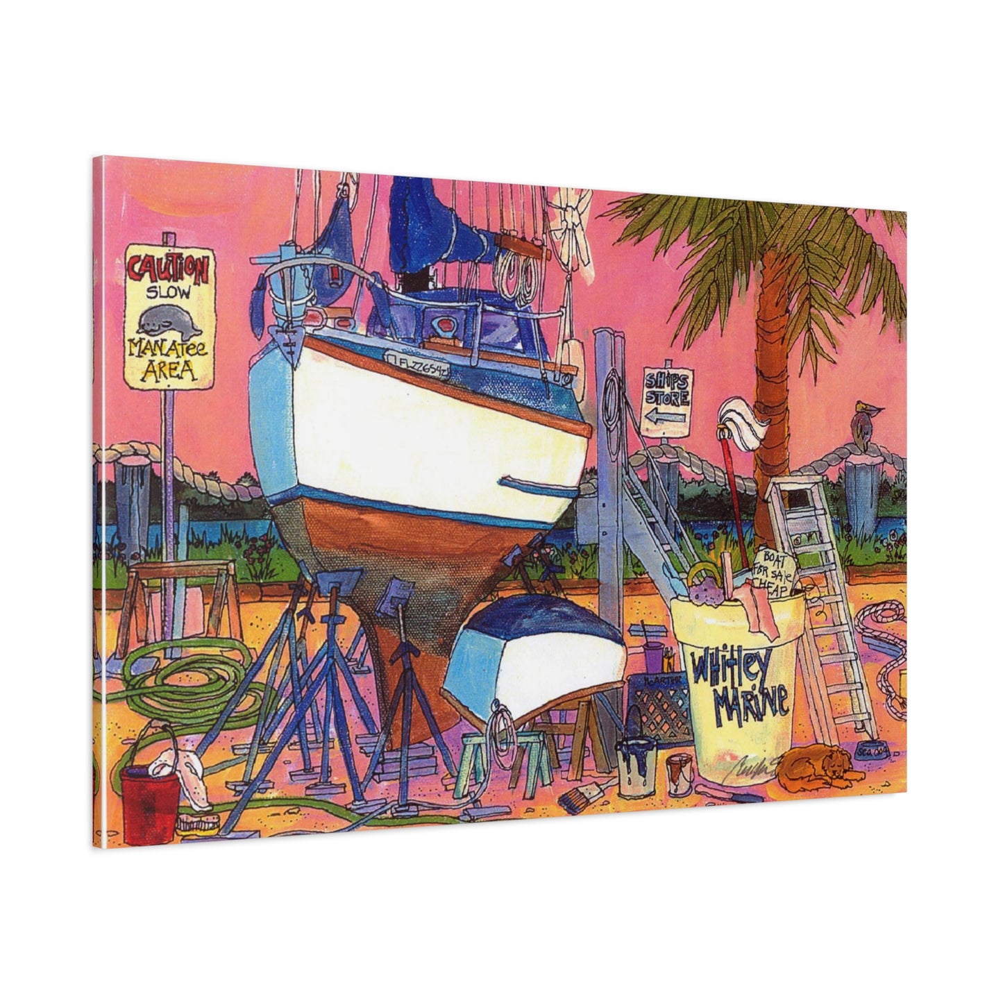 Dry Dock - Canvas