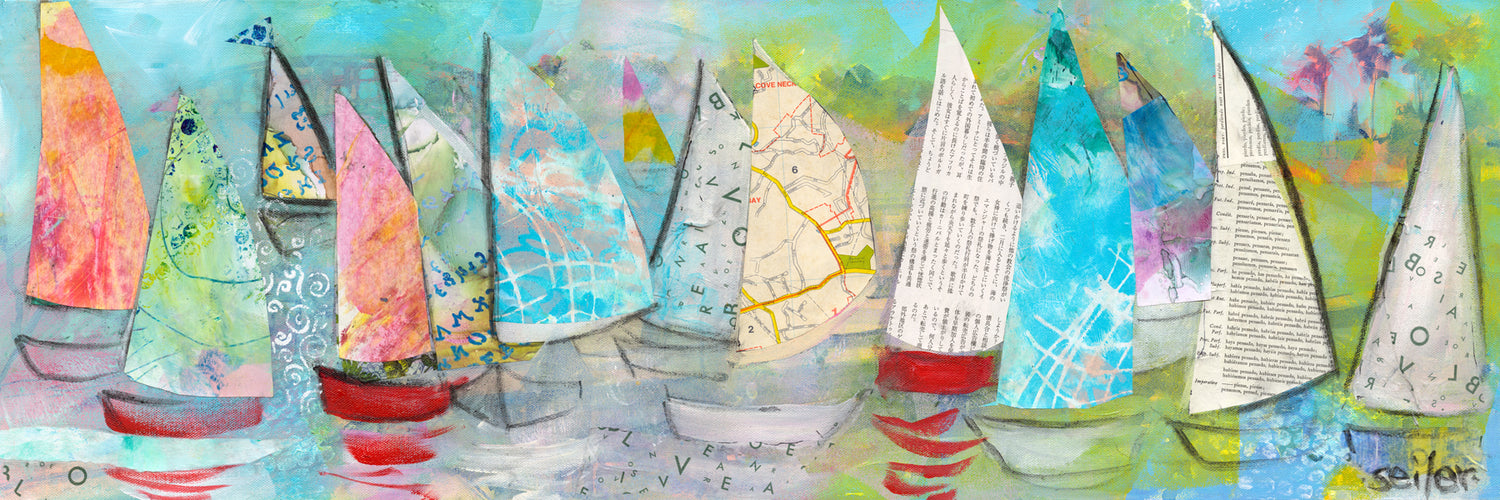 Colorful Collages - Print