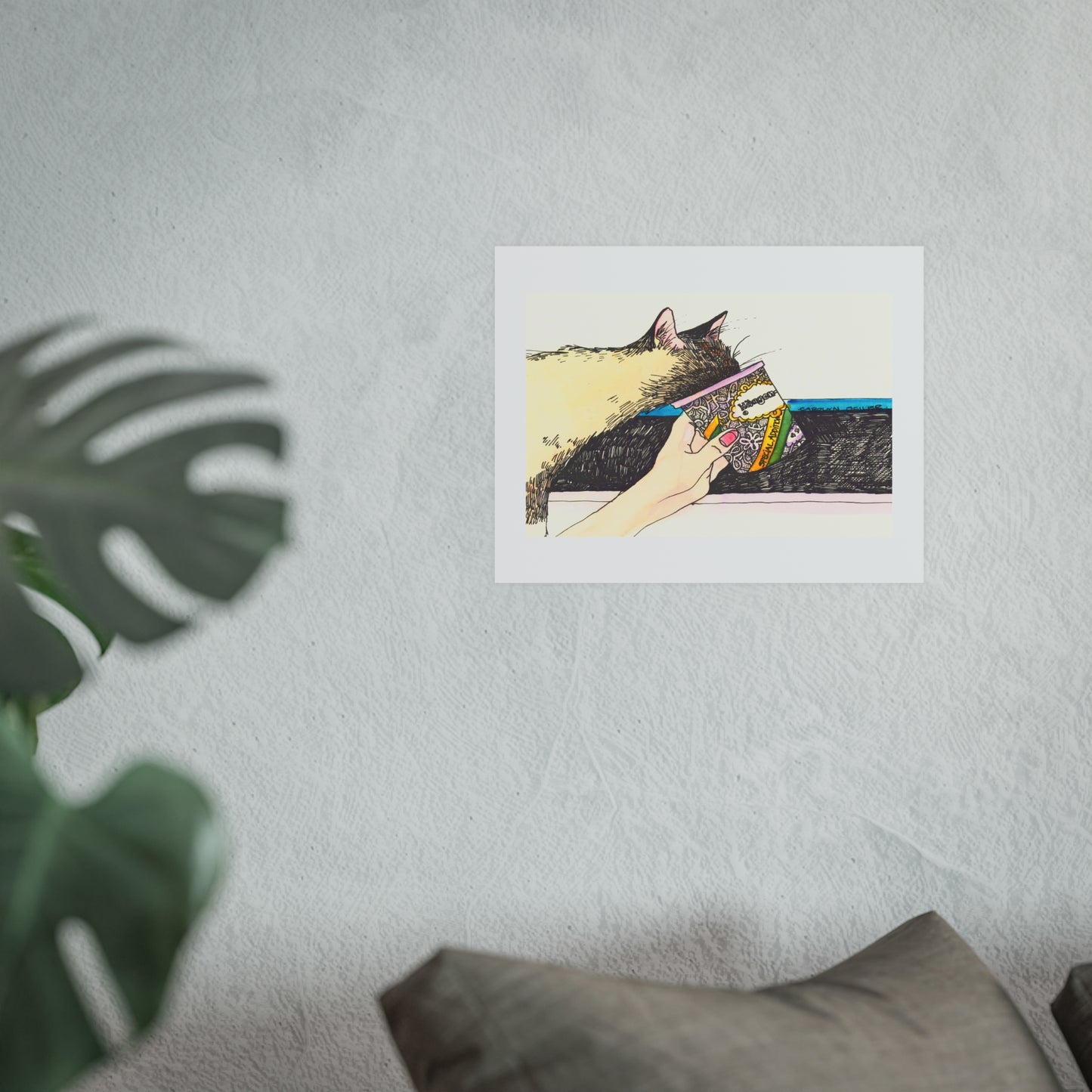 Ice Cream Kitty - Prints - Various Sizes