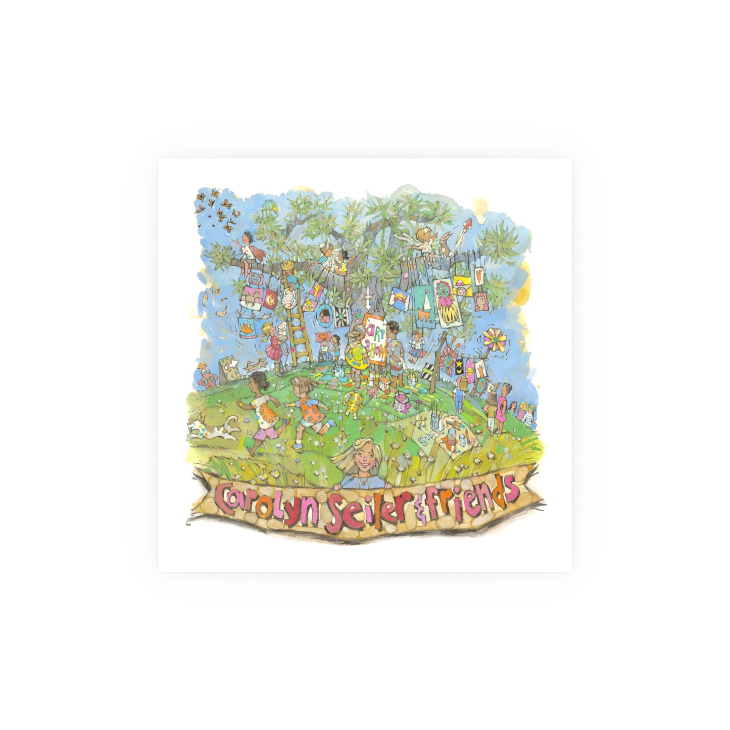 Art Show in Oak Tree - Prints - Various Sizes