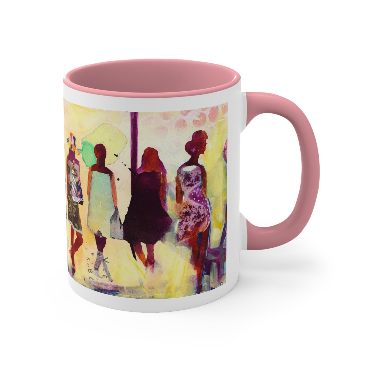 Paper Dolls Accent Coffee Mug, 11oz