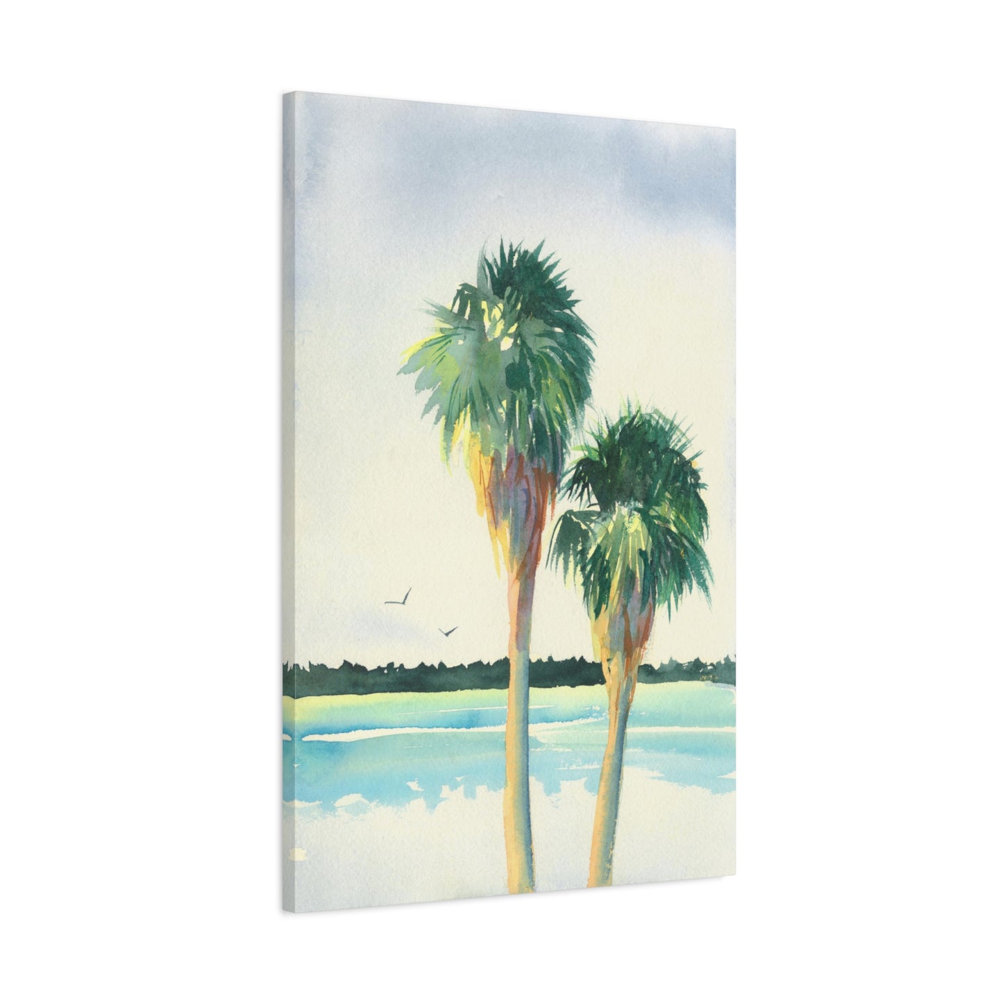 Two Palms - Canvas