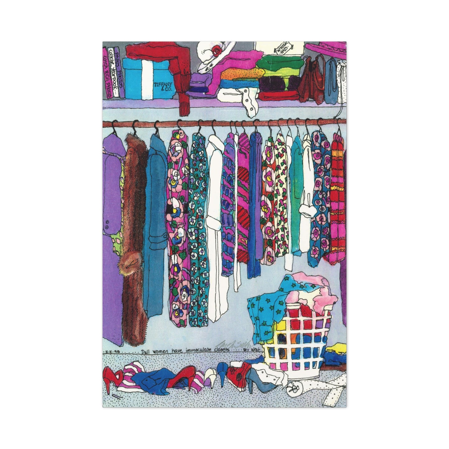 Immaculate Closet - Canvas