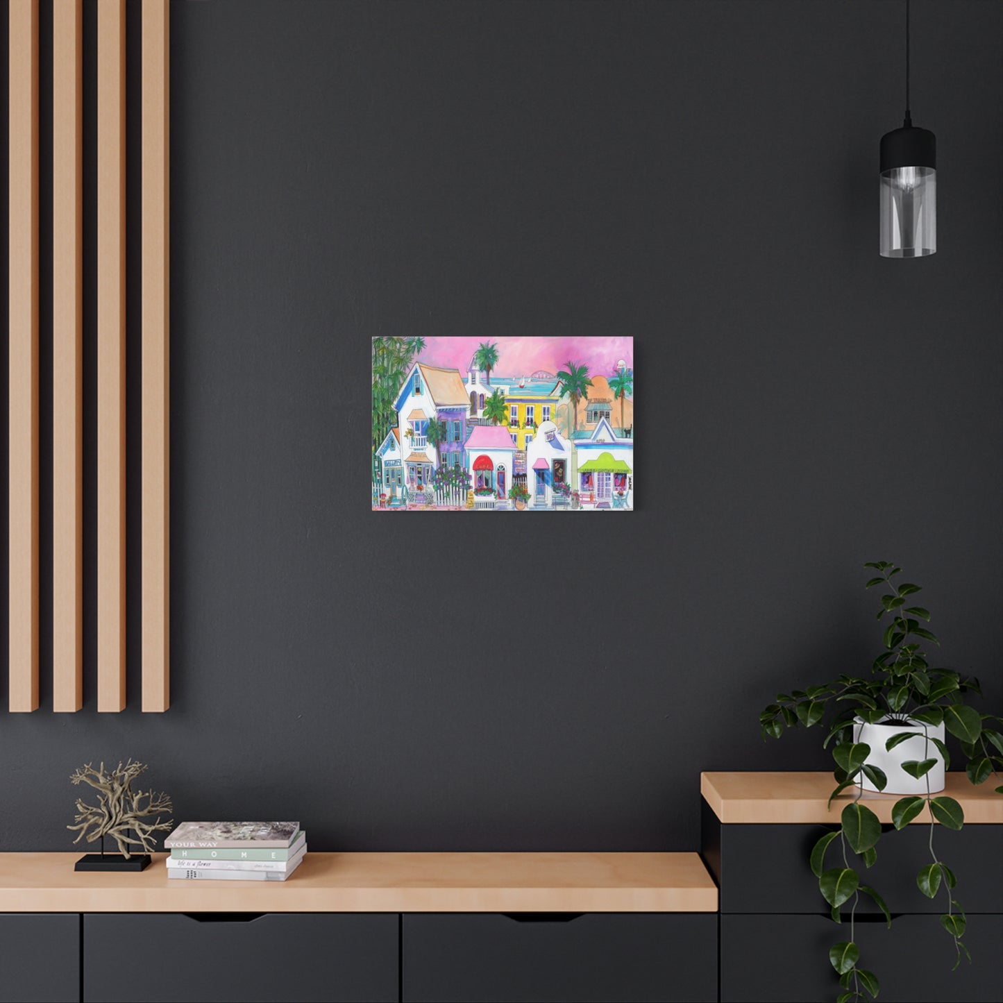 cocoa village - Canvas
