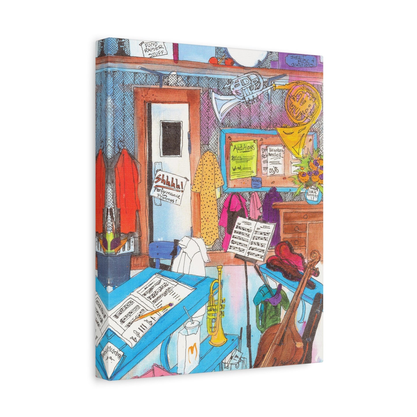 Music Classroom - Canvas