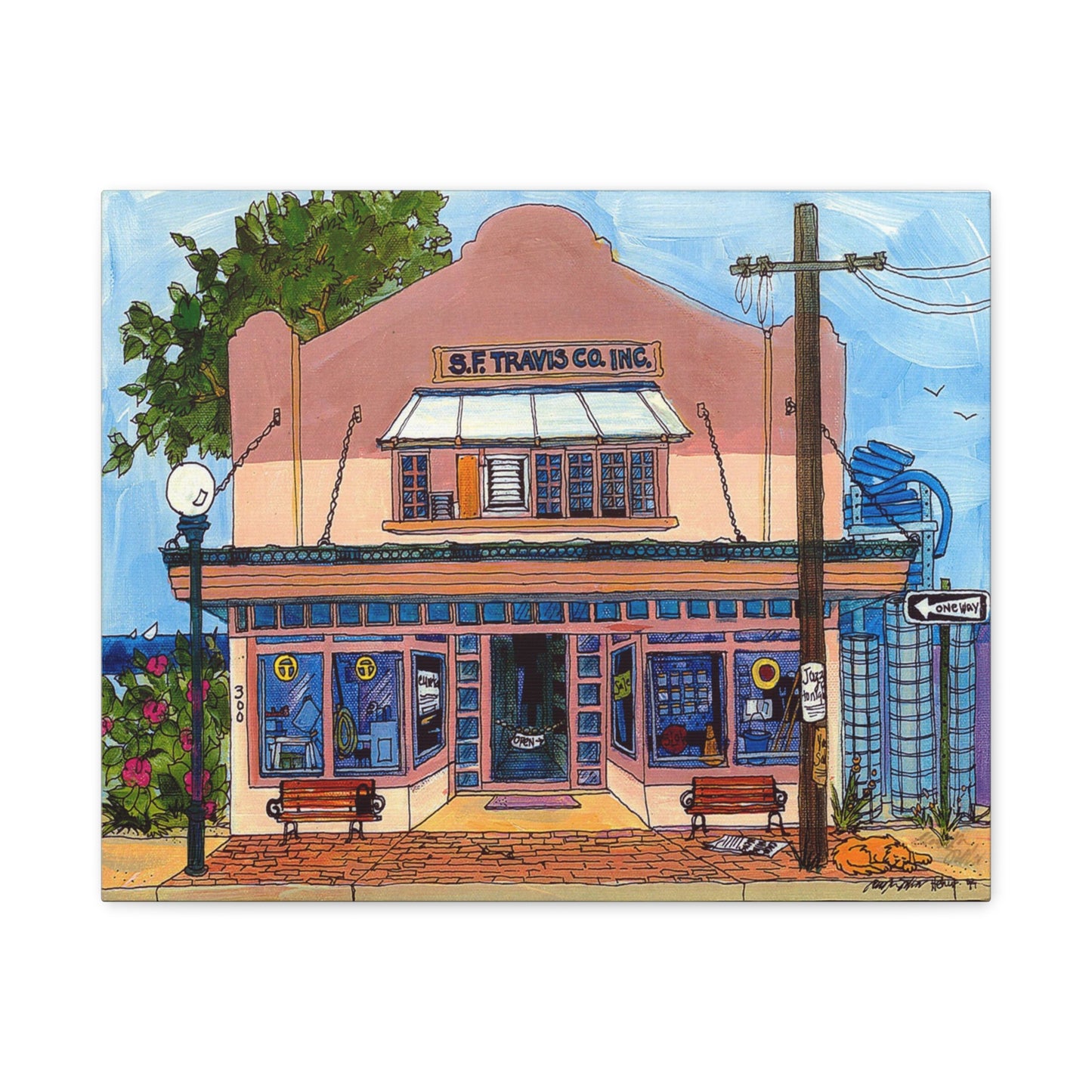 Travis Hardware  - Canvas