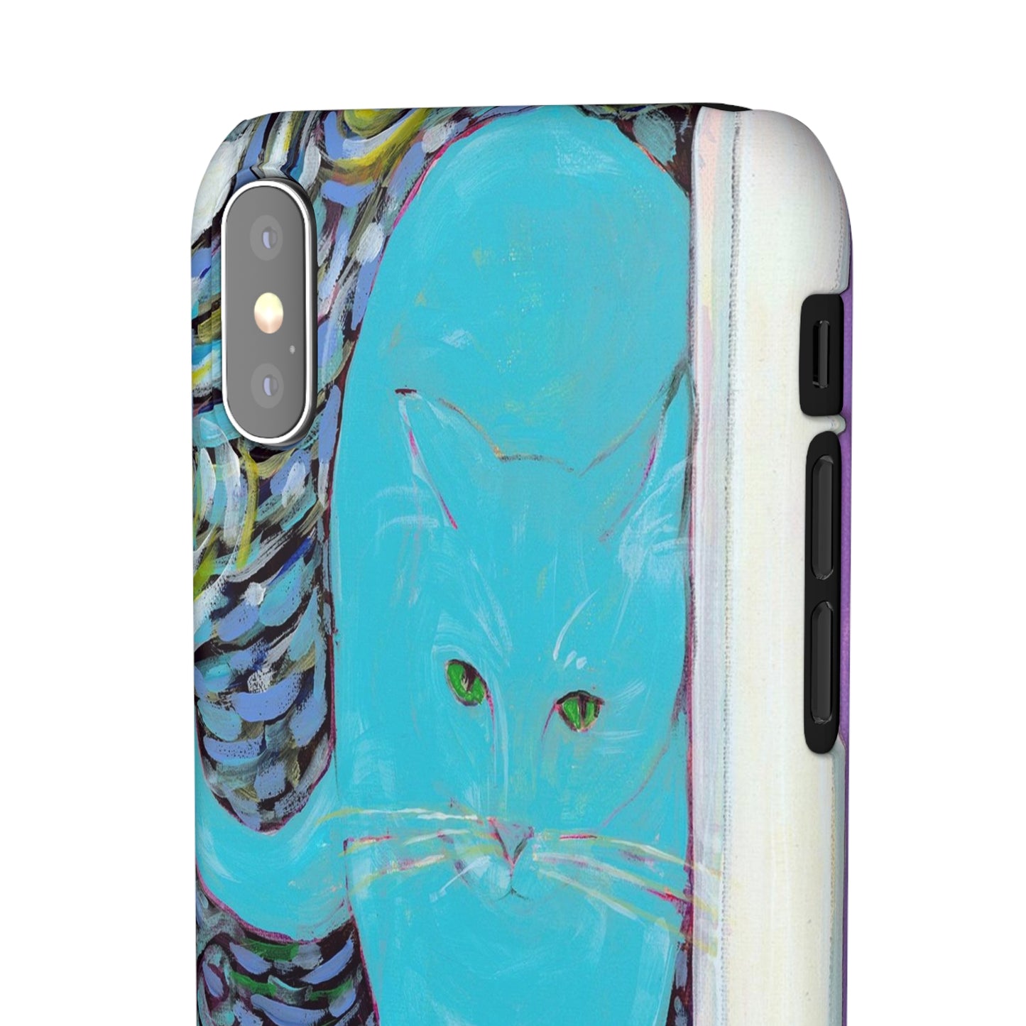 Cat Van Gogh iPhone Case