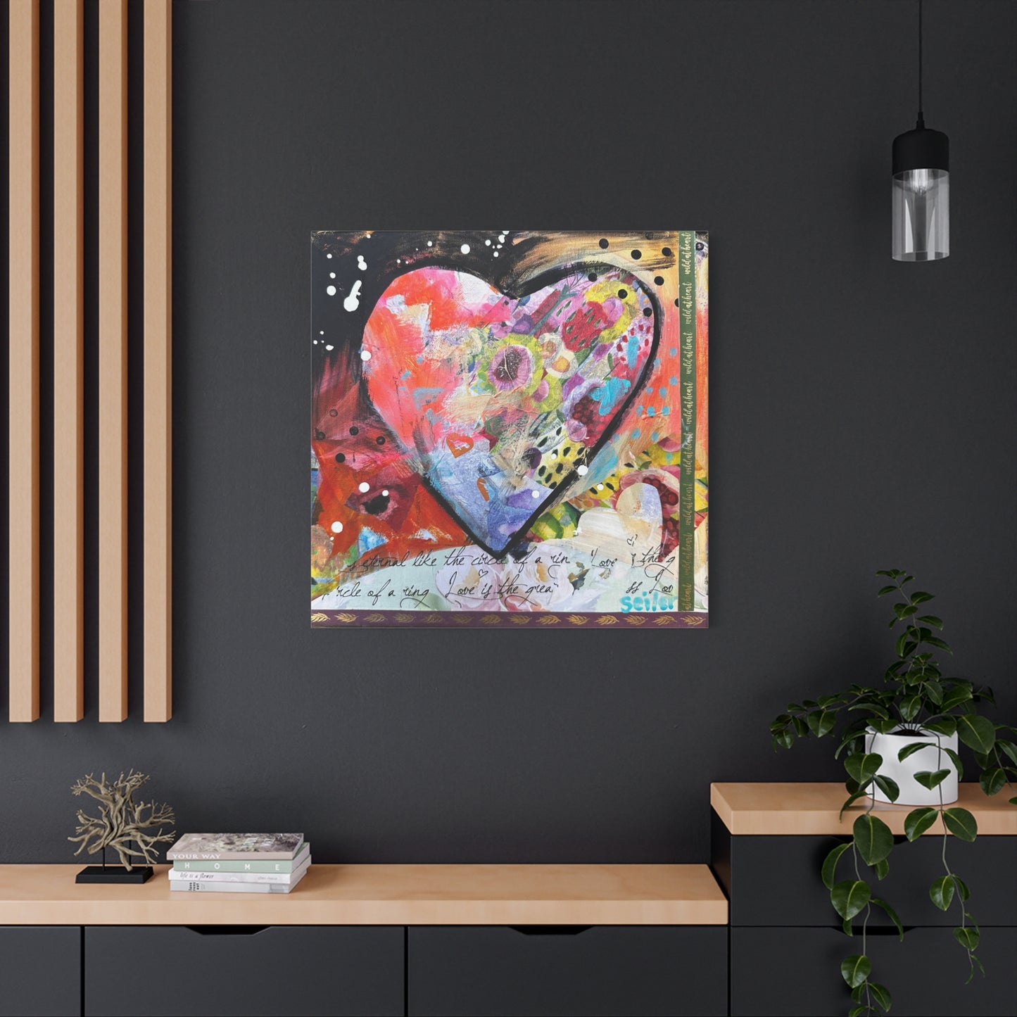 Wild at Heart  - Canvas