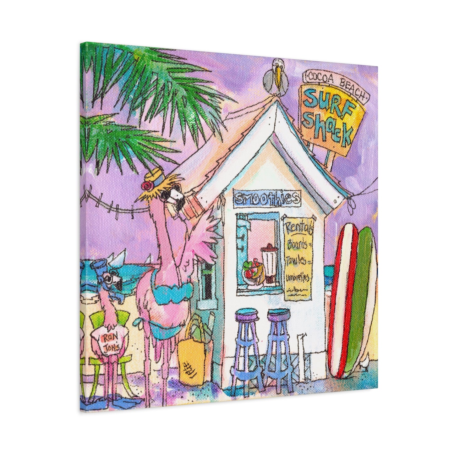 Surf Shack  - Canvas