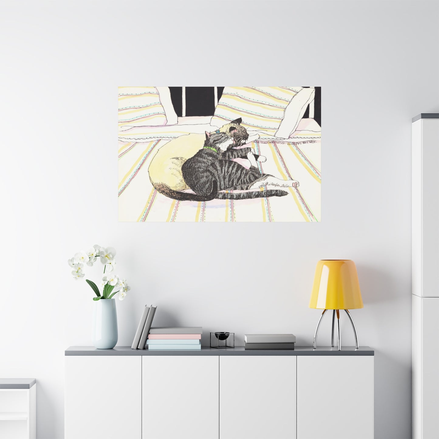 Ace Cleans Floyd  - Canvas