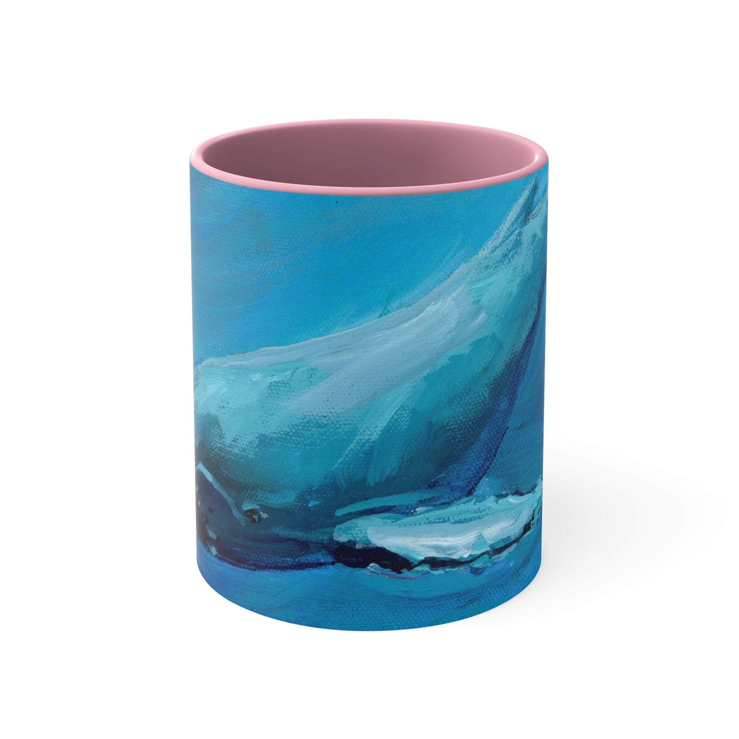 Whales Accent Coffee Mug, 11oz