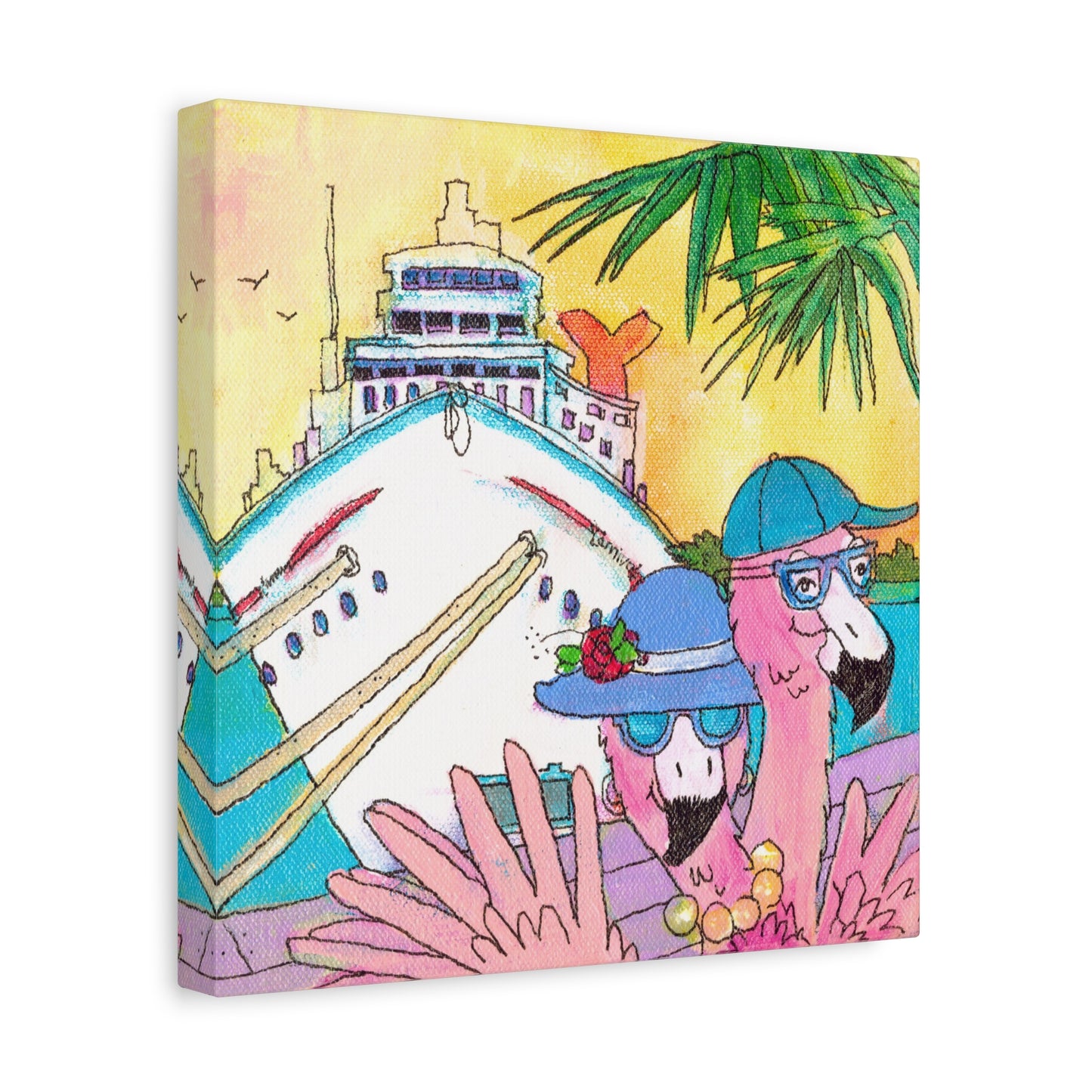Cruise Ships  - Canvas