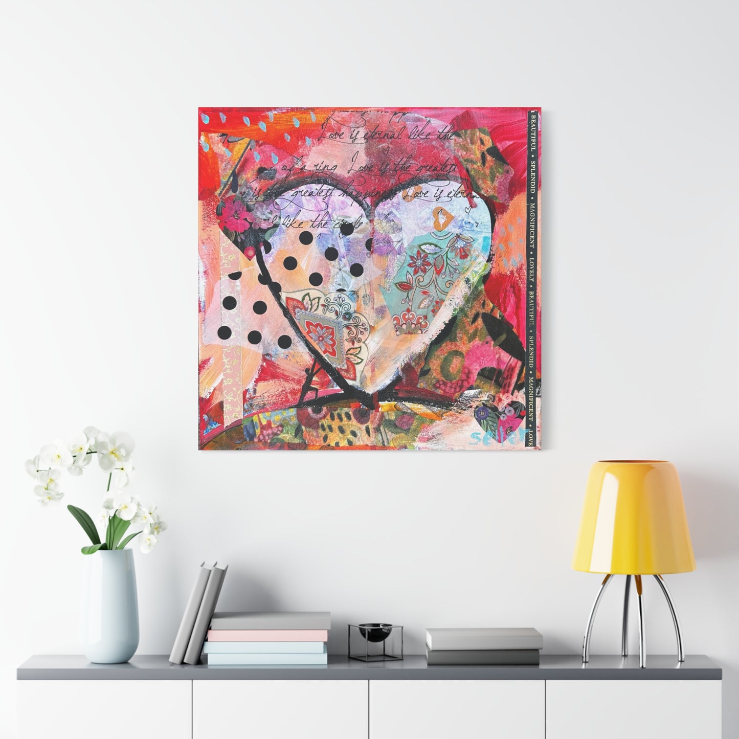 Love is Eternal  - Canvas