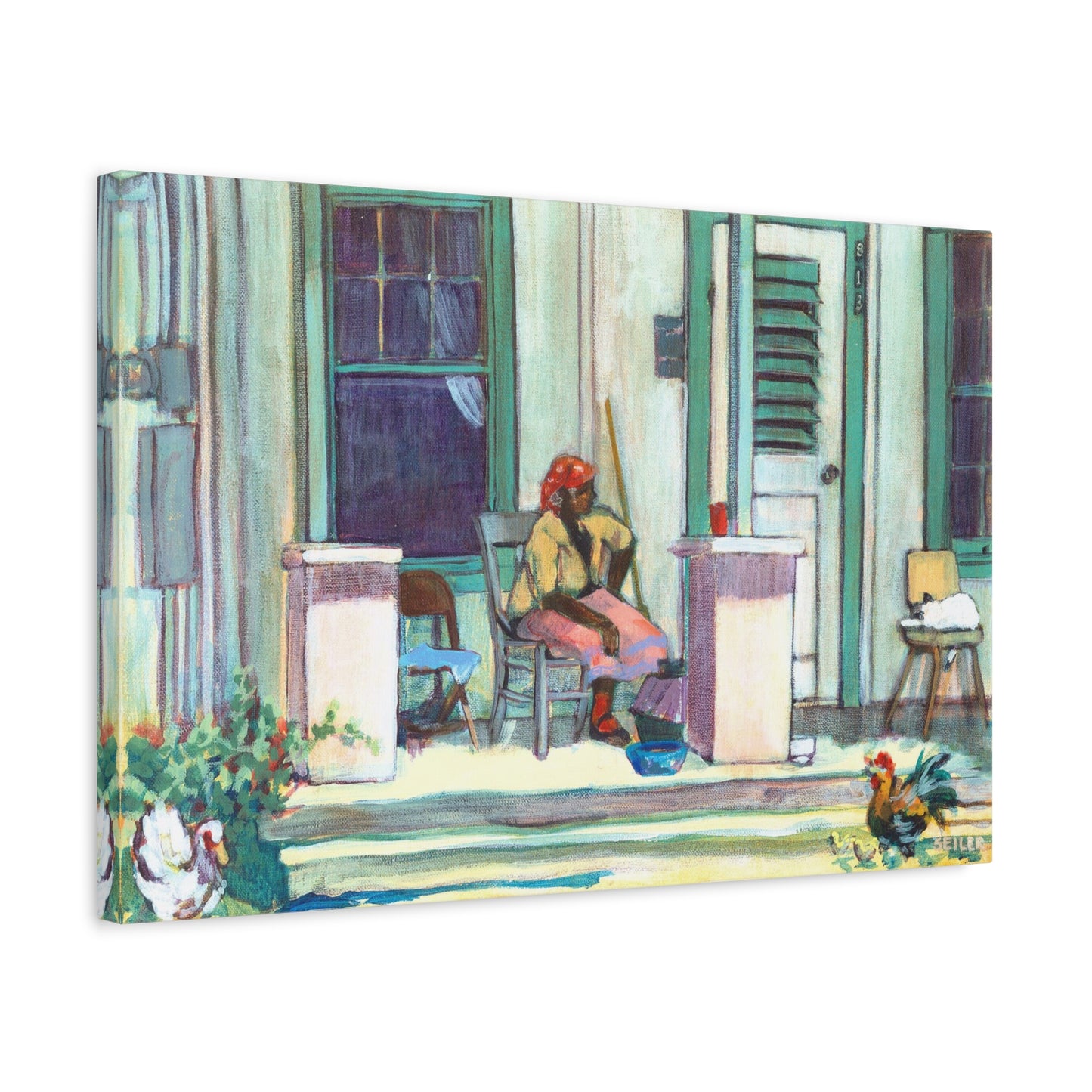down south porch  - Canvas