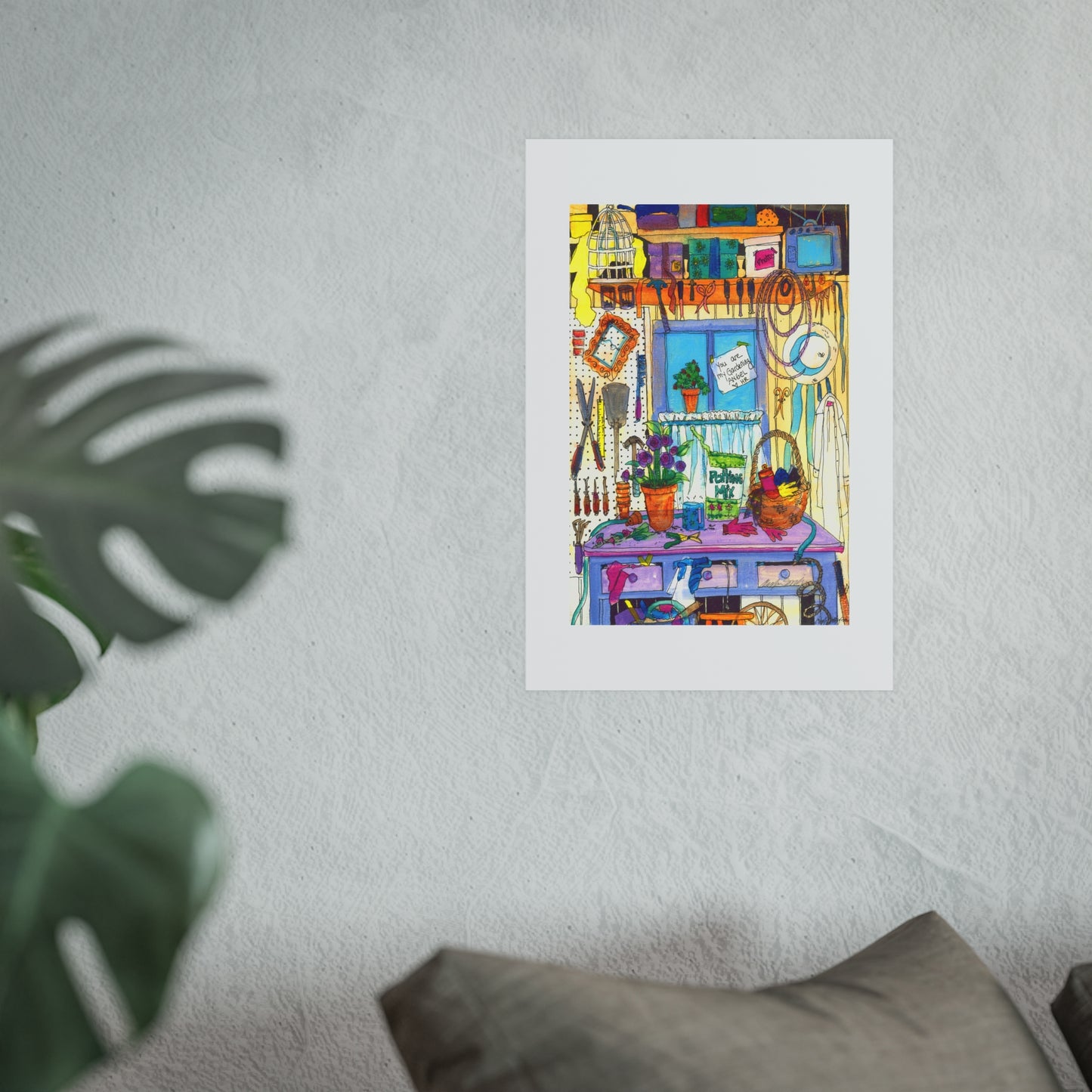Gardening Angel - Prints - Various Sizes