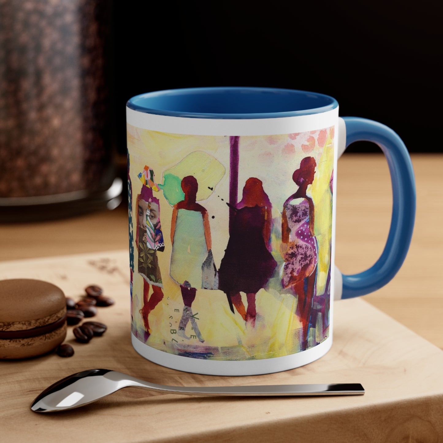 Paper Dolls Accent Coffee Mug, 11oz