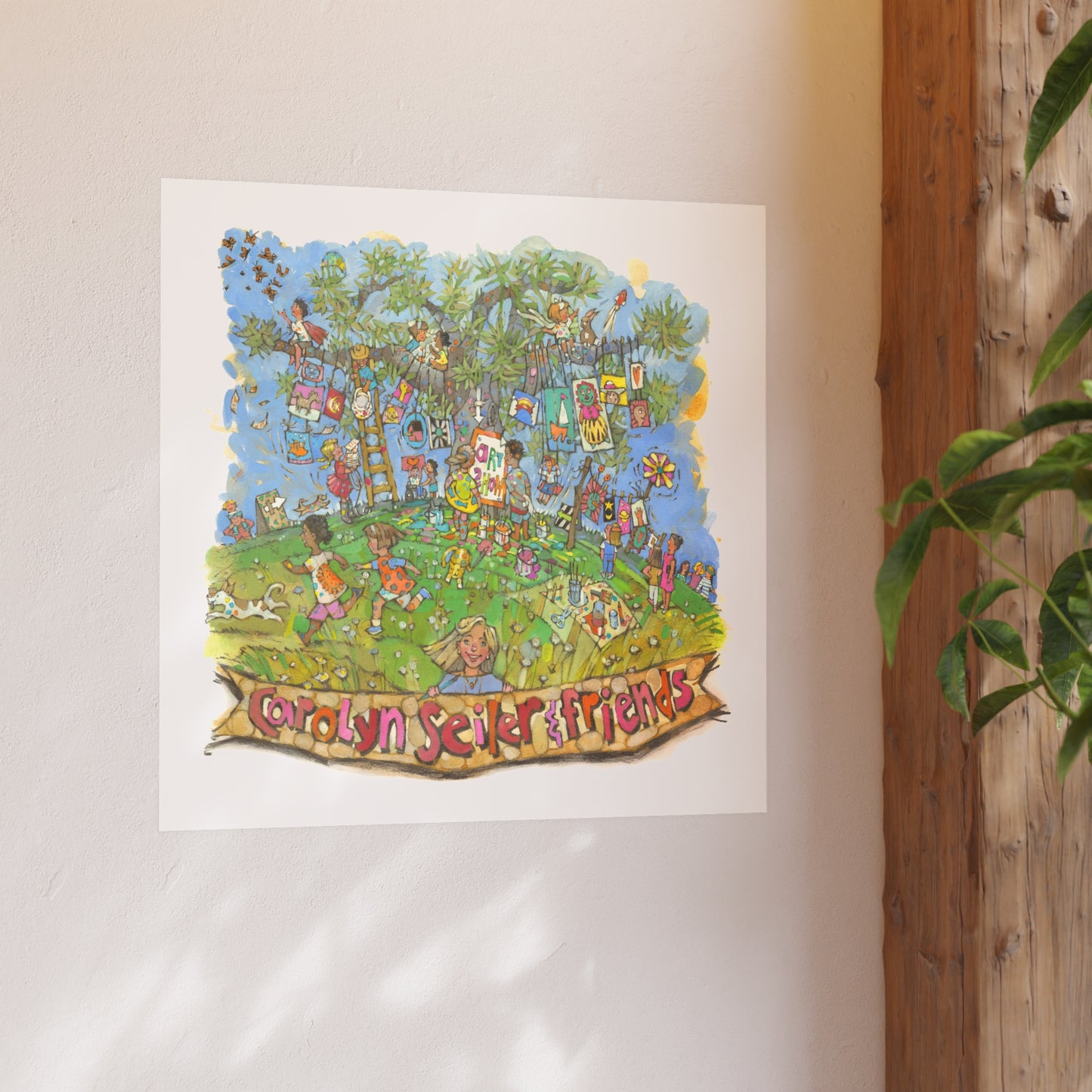 Art Show in Oak Tree - Prints - Various Sizes