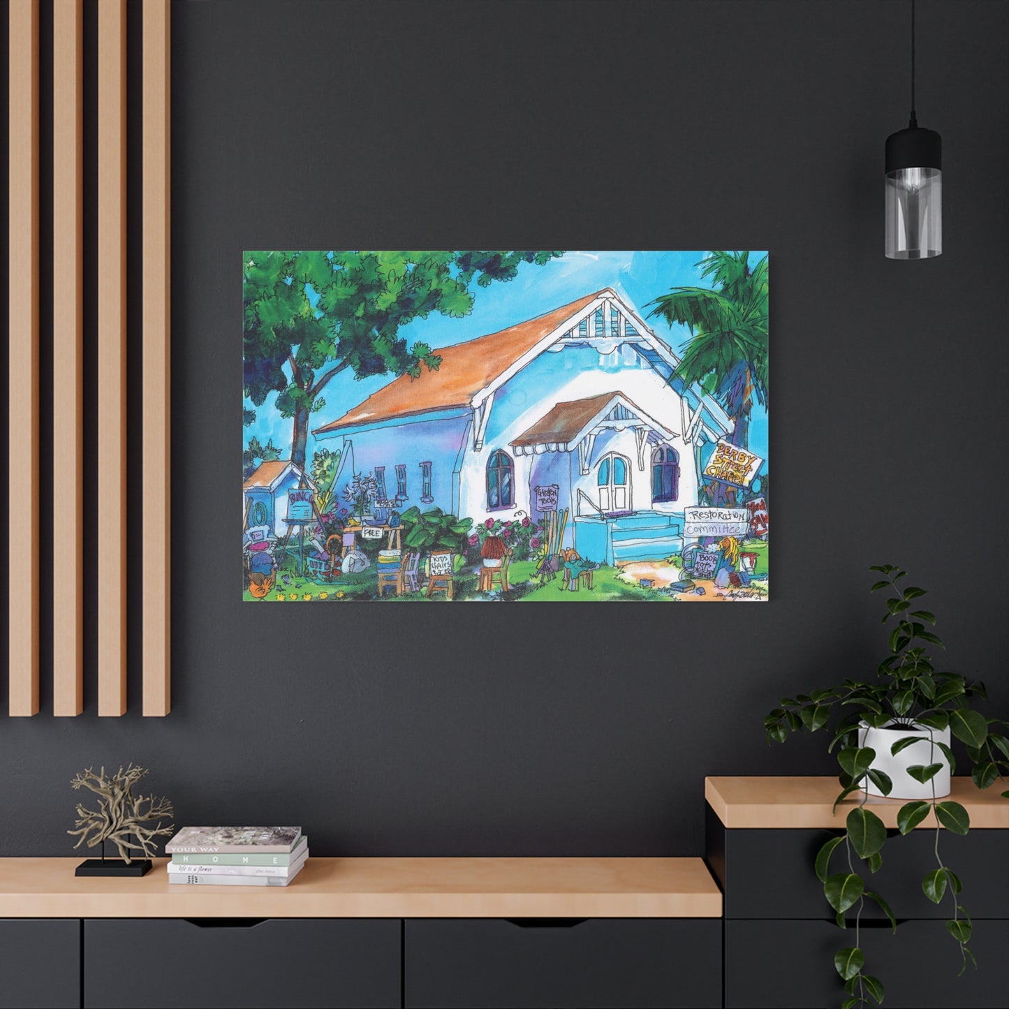 Derby St Chapel  - Canvas